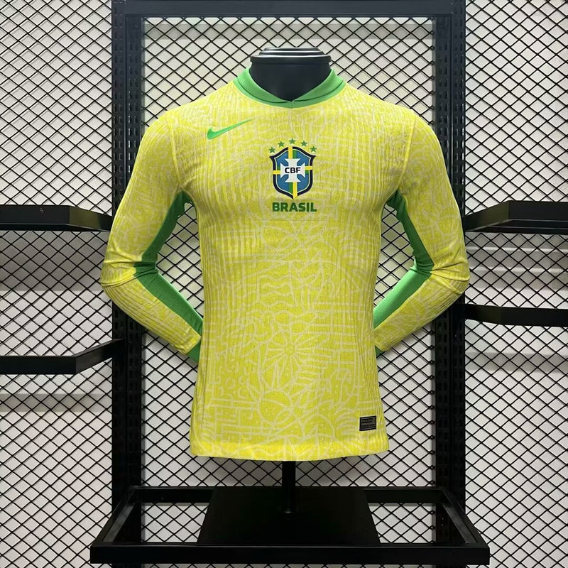 BRAZIL COPA AMÉRICA I 2024 MAN (VERSION PLAYER) LONG SLEEVE