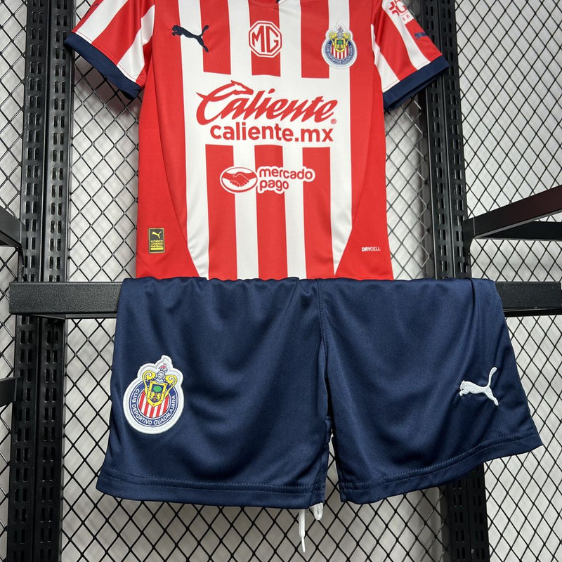 CHIVAS GUADALAJARA I 24/25 CHILDREN'S SET