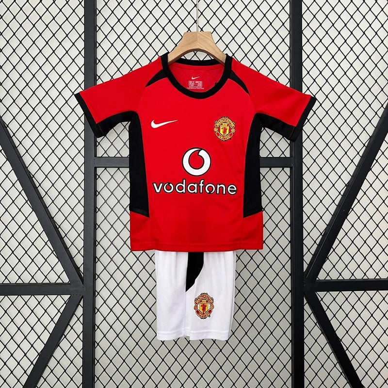 MANCHESTER UNITED I 02/04 CHILDREN'S SET (RETRO)