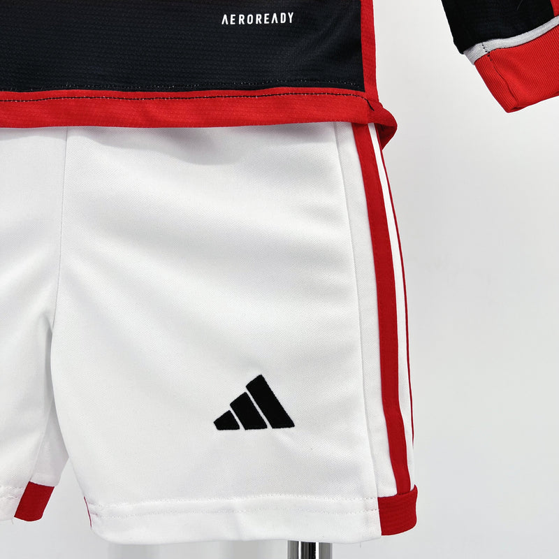 FLAMENGO I 24/25 CONJUNTO INFANTIL (LONG SLEEVE)