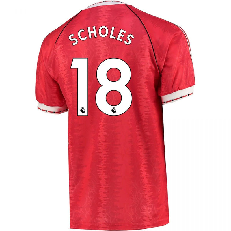 Paul Scholes Manchester United 1990 Jersey