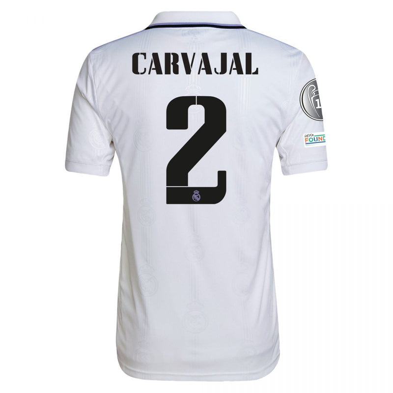 Dani Carvajal Real Madrid 22/23 UCL I Home Jersey