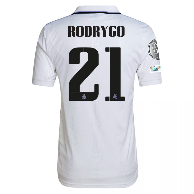 Rodrygo Real Madrid 22/23 UCL I Home Jersey