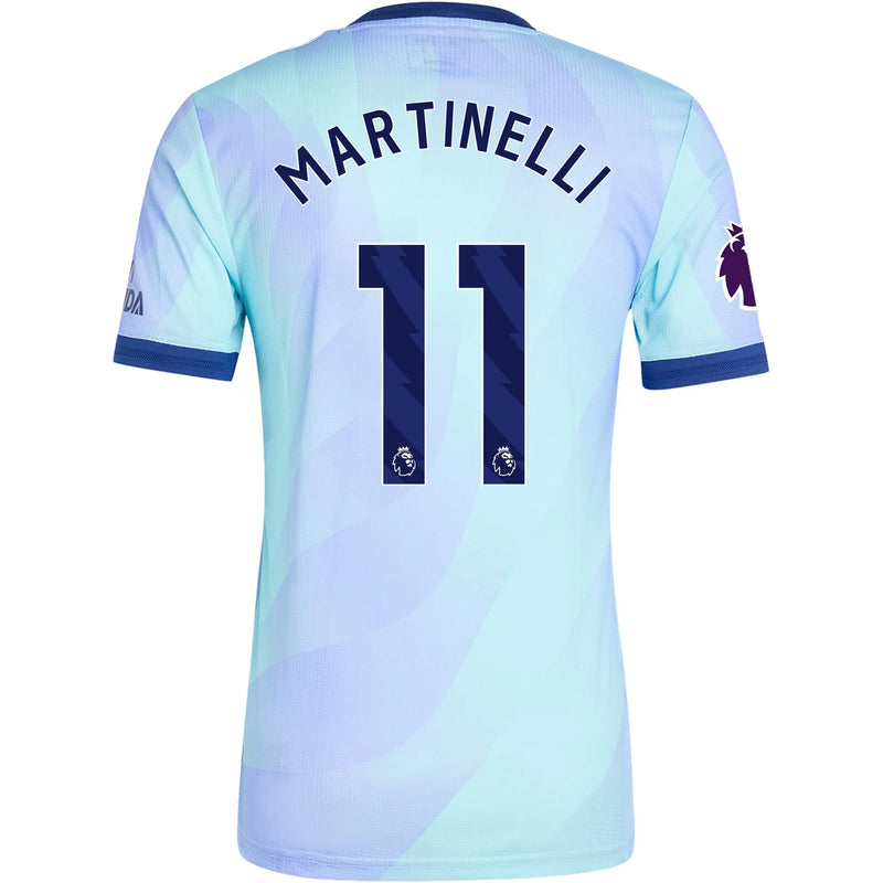 Gabriel Martinelli Arsenal 24/25 Third Jersey Authentic