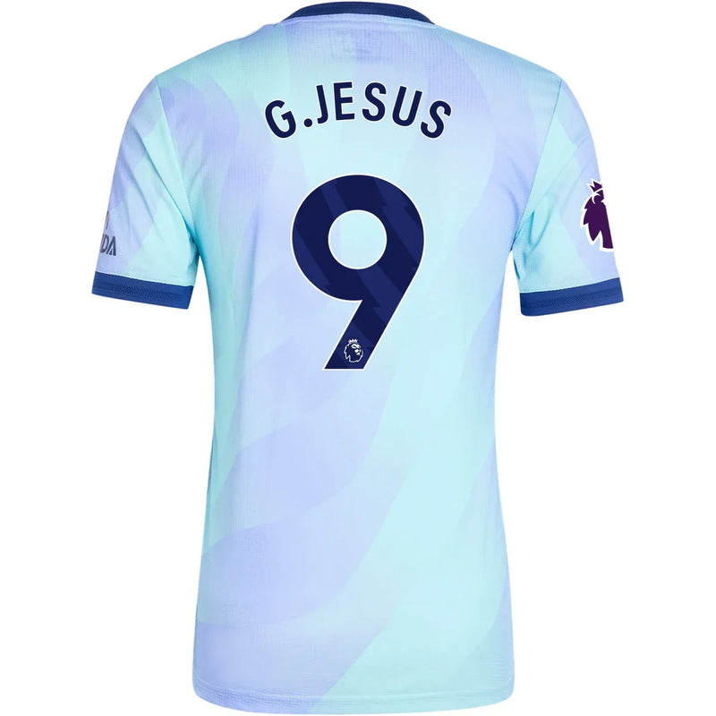 Gabriel Jesus Arsenal 24/25 Third Jersey Authentic