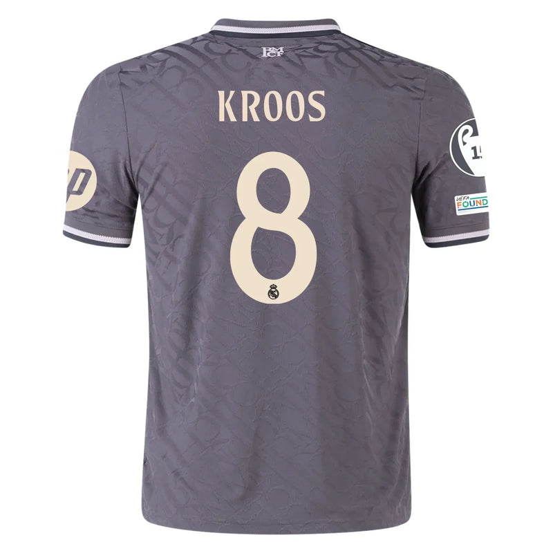 Toni Kroos Real Madrid 24/25 Third Jersey Authentic