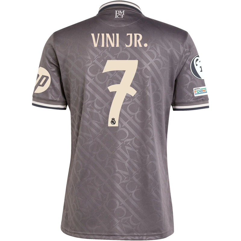 Vinicius Jr. Real Madrid 24/25 Third Jersey