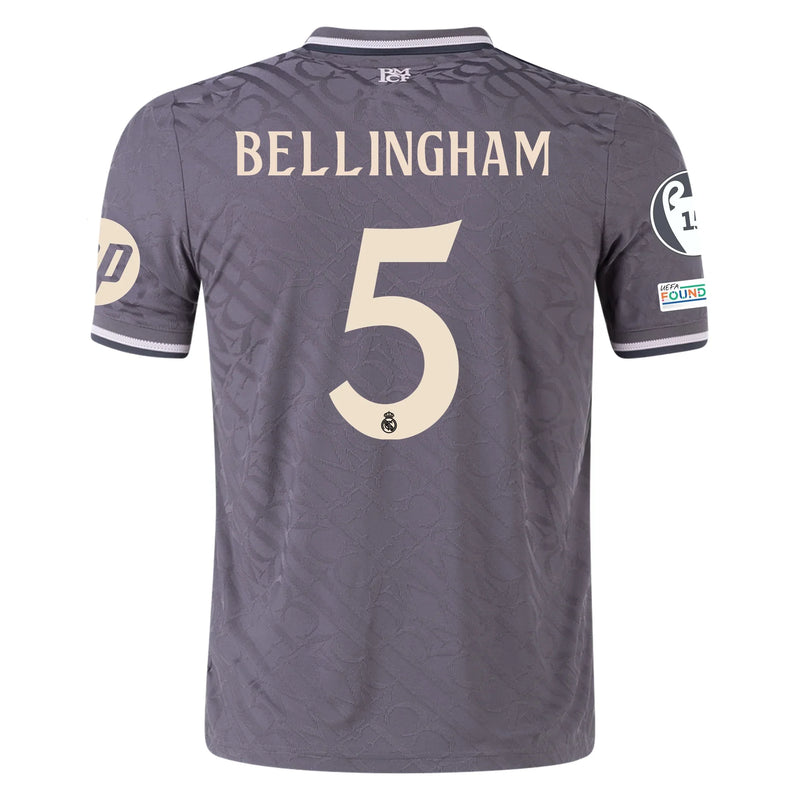 Jude Bellingham Real Madrid 24/25 Third Jersey Authentic