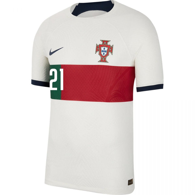 Diogo Jota Portugal 22/23 Authentic II Away Jersey