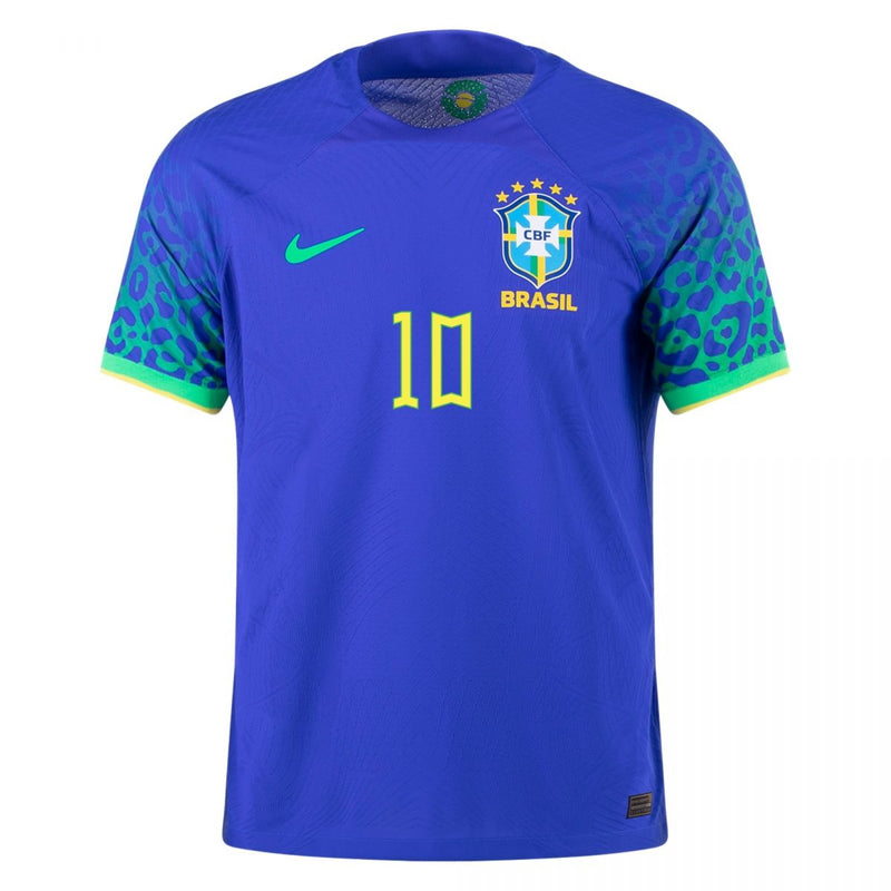 Neymar Brazil 22/23 Authentic II Away Jersey