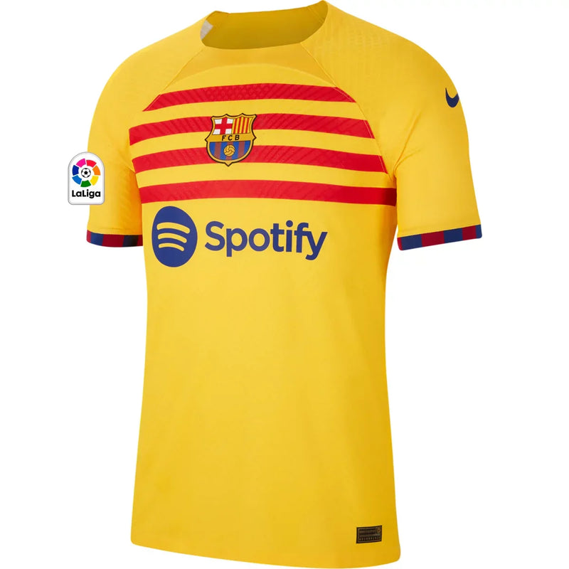 Pedri Barcelona 22/23 Authentic Senyera IV Fourth Jersey