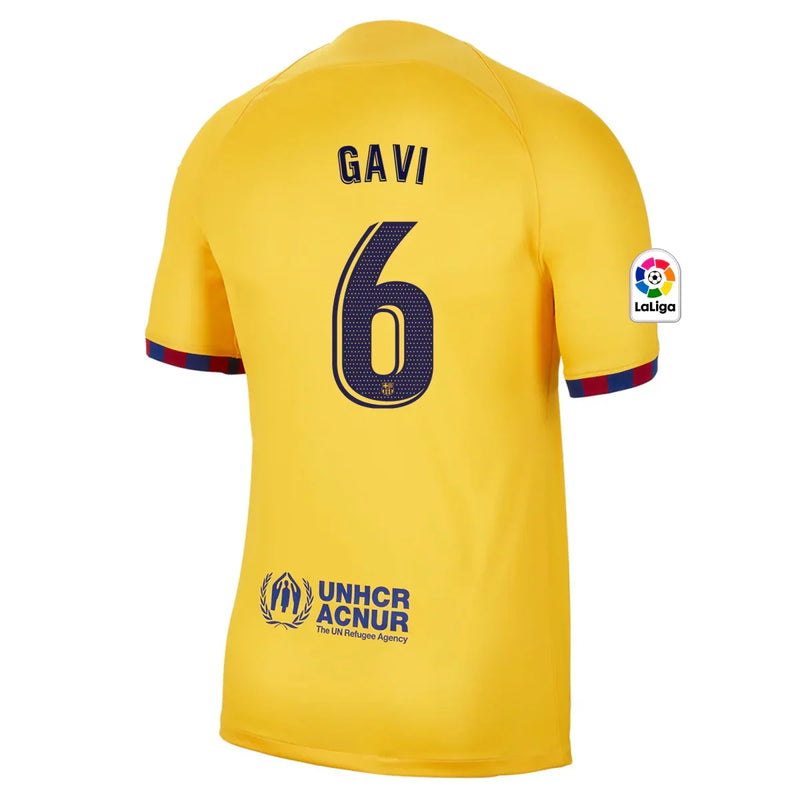 Gavi Barcelona 22/23 Senyera IV Fourth Jersey