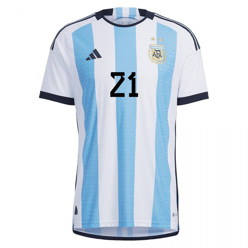 Paulo Dybala Argentina 22/23 Authentic I Home Jersey