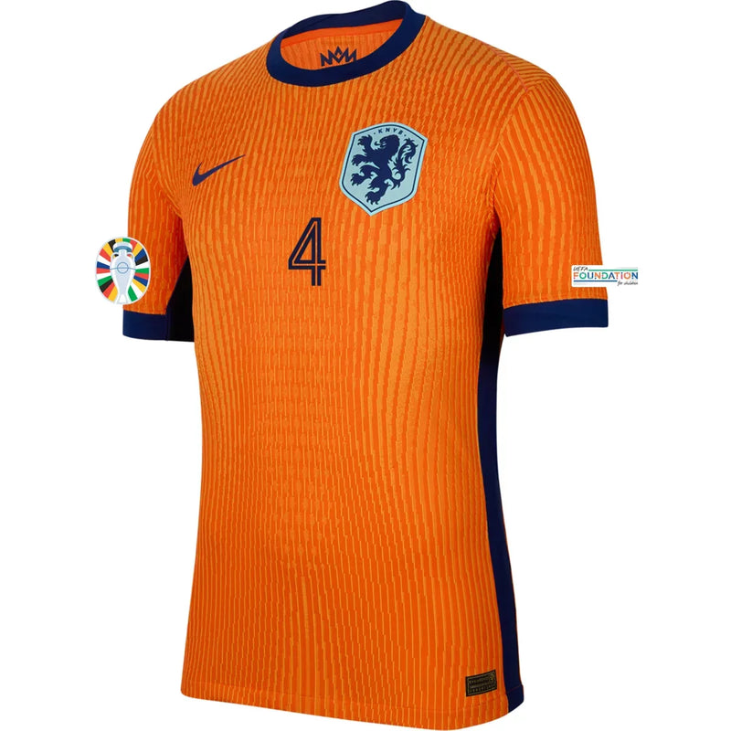 Virgil van Dijk Netherlands 24/25 Authentic I Home Jersey