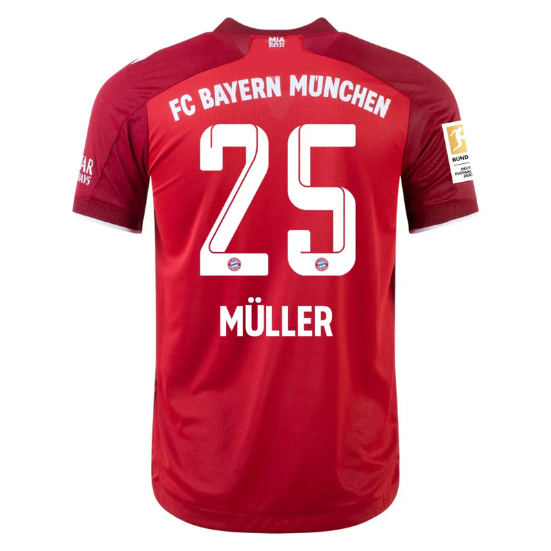 Thomas Müller Bayern Munich 21/22 Authentic I Home Jersey