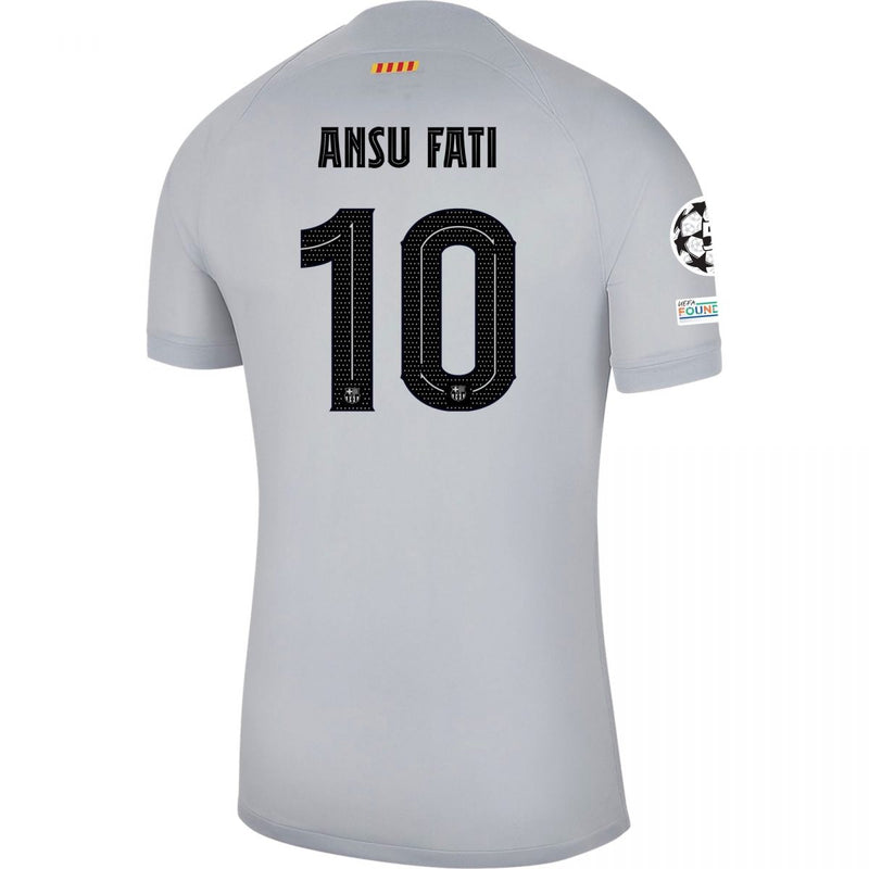 Ansu Fati Barcelona 22/23 Authentic III Third Jersey