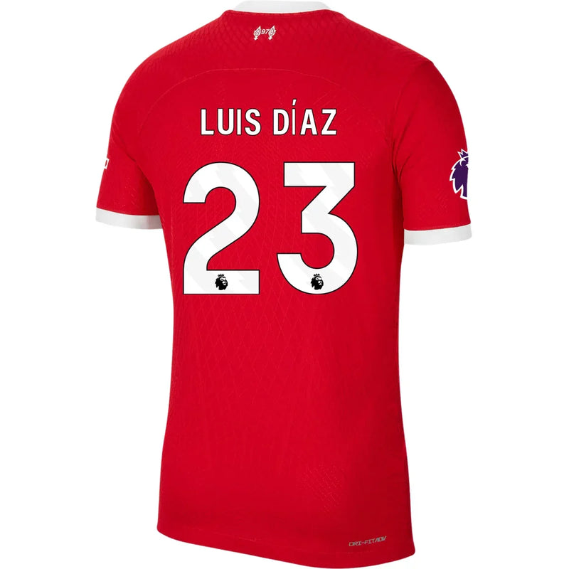 Luis Díaz Liverpool 23/24 Authentic I Home Jersey