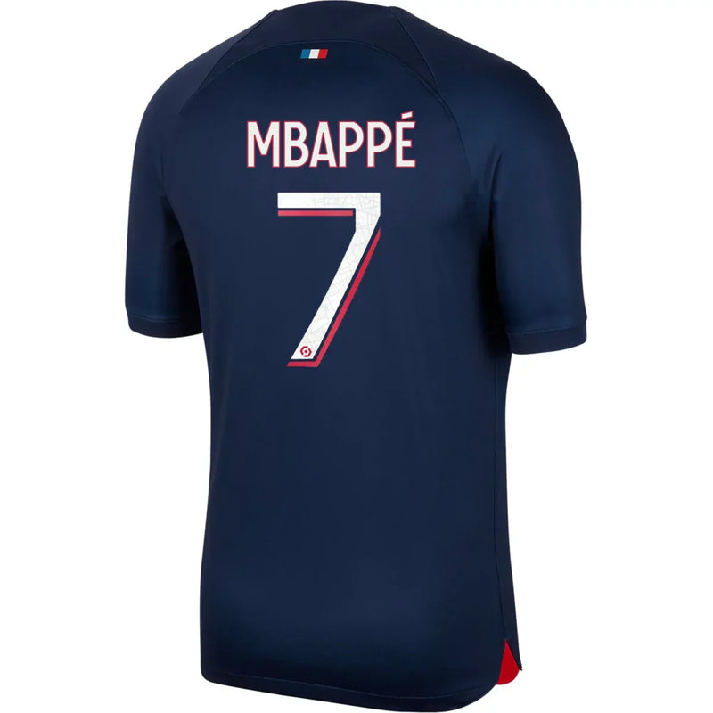 Kylian Mbappé Paris Saint-Germain (PSG) 23/24 I Home Jersey