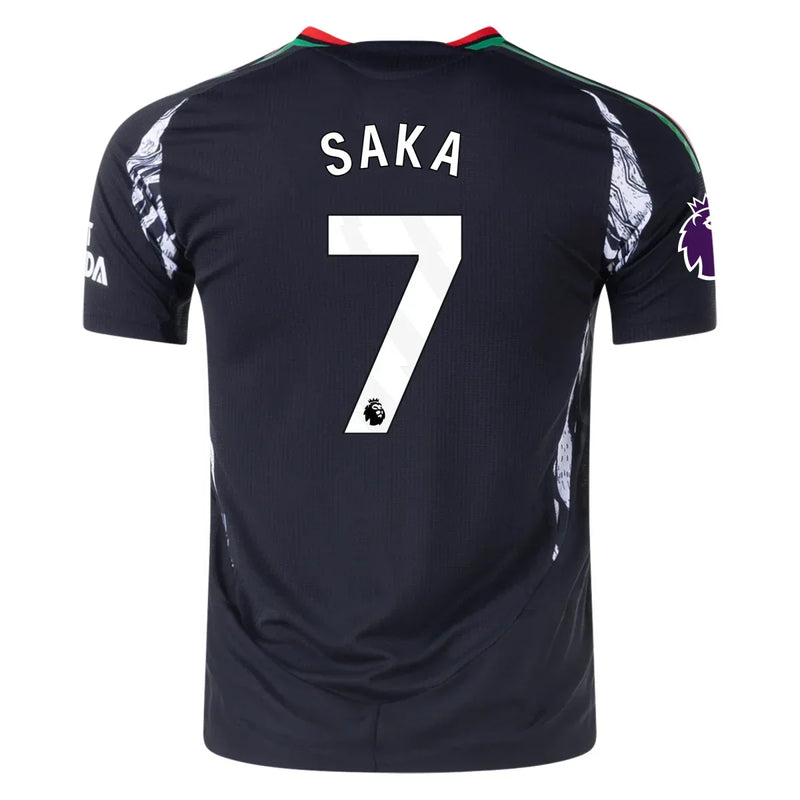 Bukayo Saka Arsenal 24/25 Authentic II Away Jersey