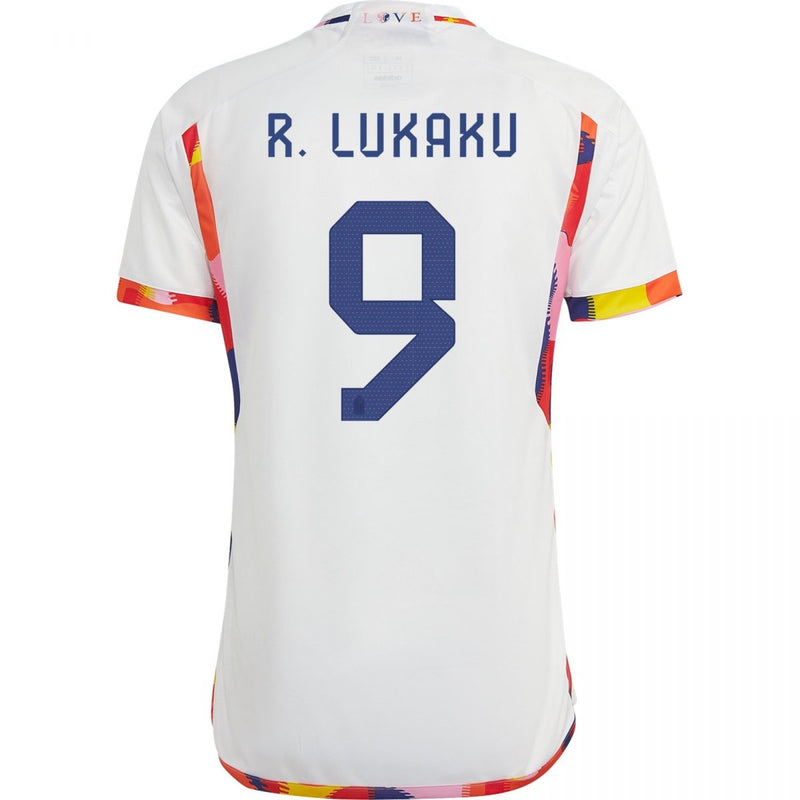 Romelu Lukaku Belgium 22/23 II Away Jersey