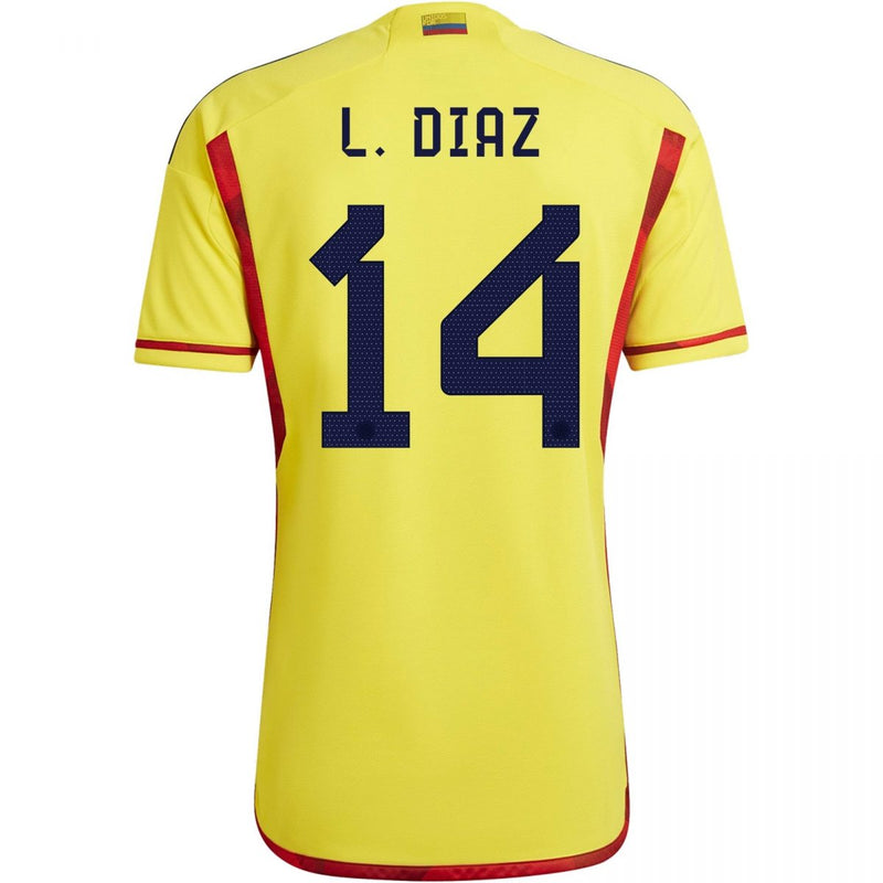 Luis Díaz Colombia 22/23 I Home Jersey