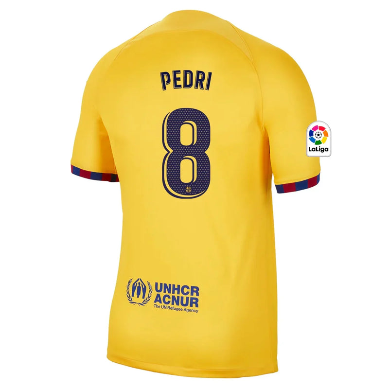 Pedri Barcelona 22/23 Senyera IV Fourth Jersey