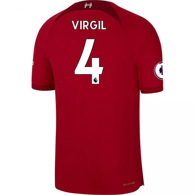 Virgil van Dijk Liverpool 22/23 Authentic I Home Jersey