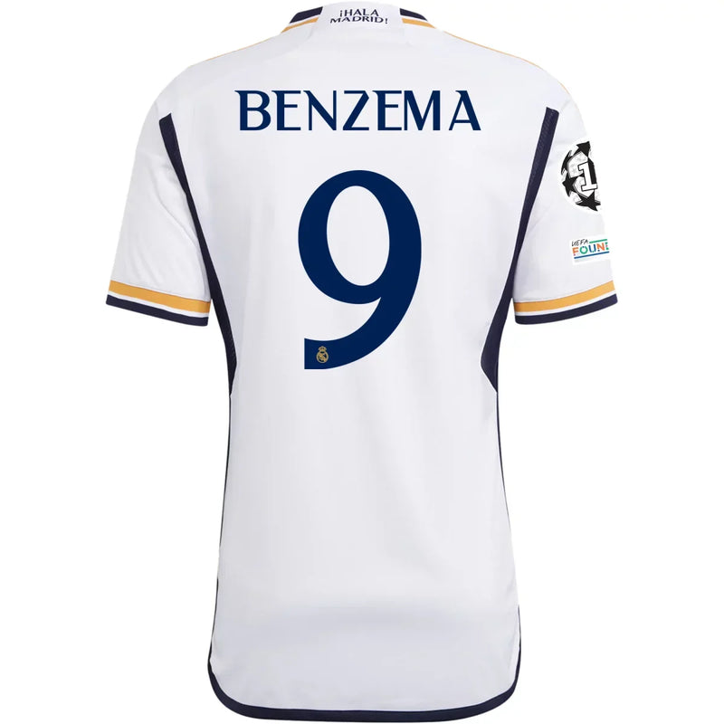 Karim Benzema Real Madrid 23/24 I Home Jersey