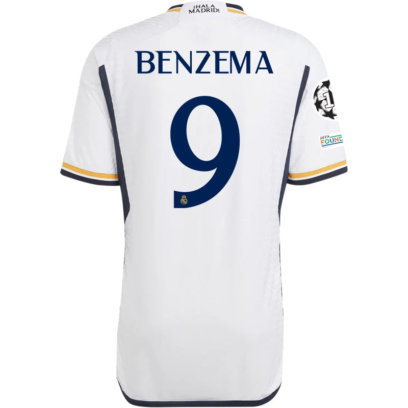 Karim Benzema Real Madrid 23/24 Authentic I Home Jersey