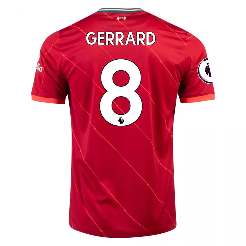 Steven Gerrard Liverpool FC 21/22 I Home Jersey