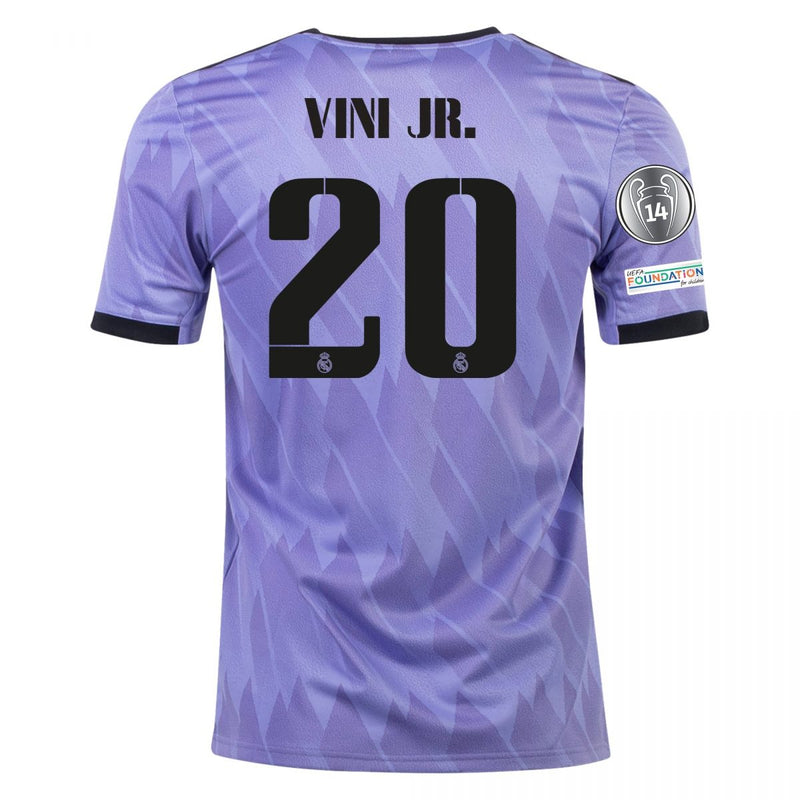 Vinicius Jr. Real Madrid 22/23 UCL II Away Jersey