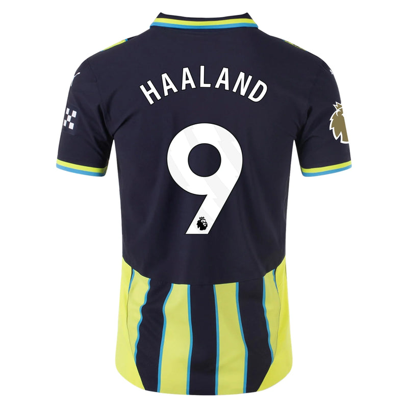 Erling Haaland Manchester City 24/25 Away Jersey Authentic