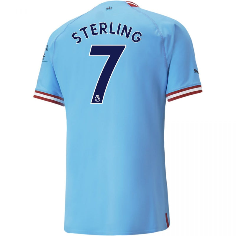 Raheem Sterling Manchester City 22/23 Authentic I Home Jersey