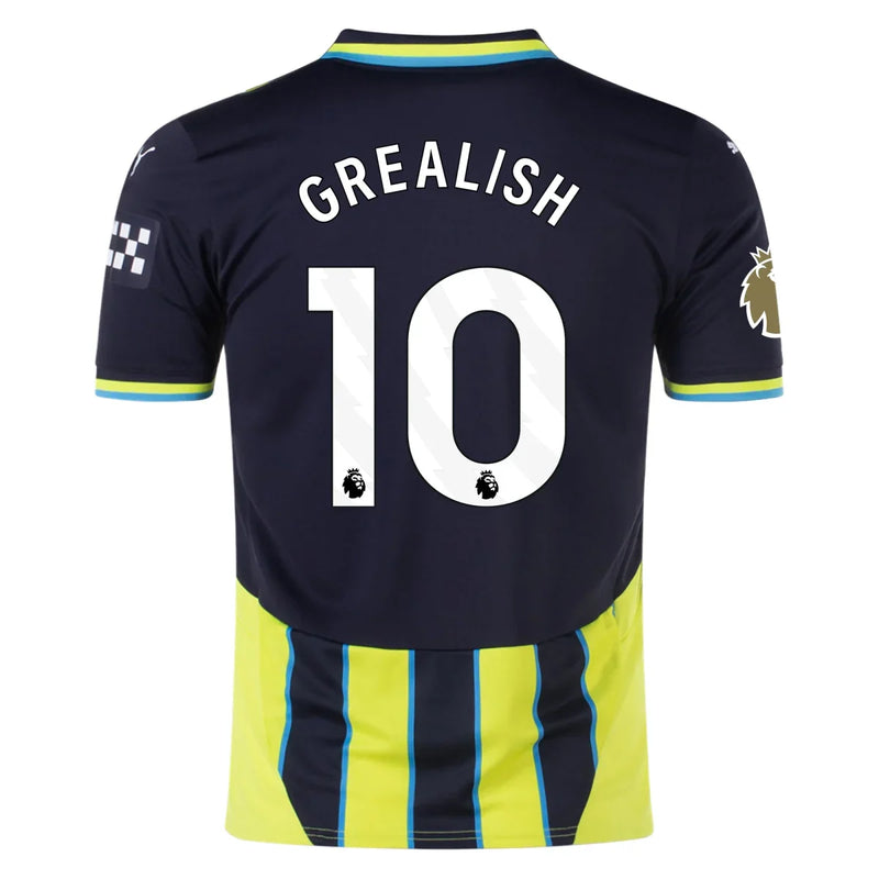 Jack Grealish Manchester City 24/25 Away Jersey