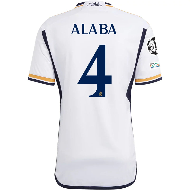 David Alaba Real Madrid 23/24 I Home Jersey