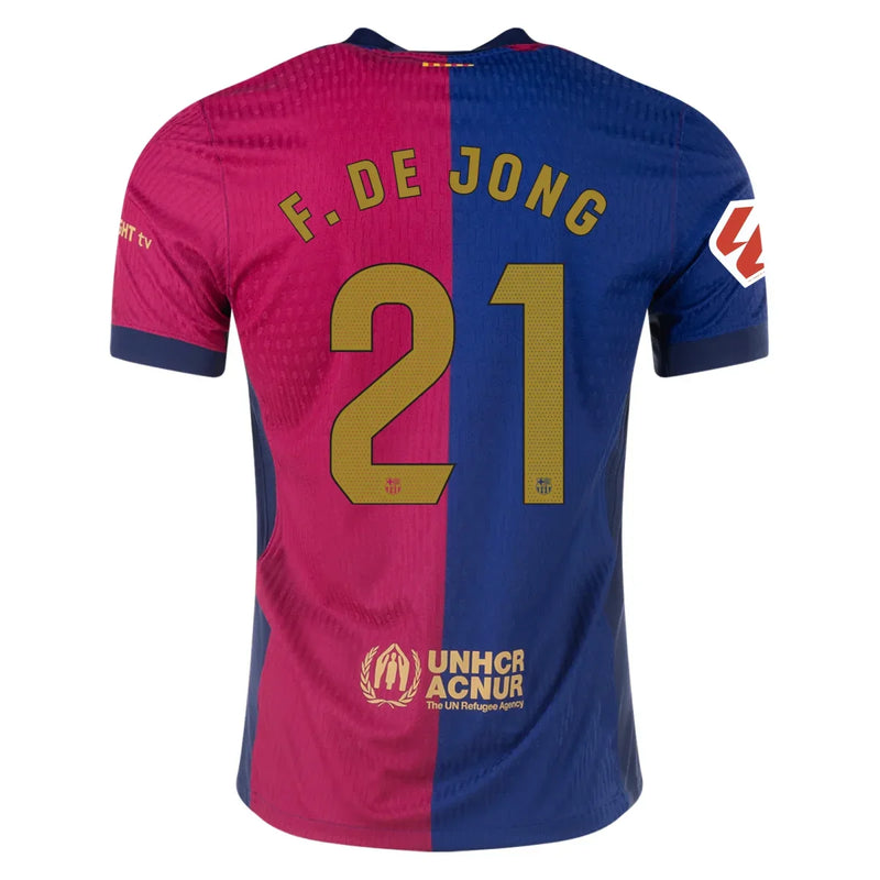 Frenkie de Jong Barcelona 24/25 Authentic I Home Jersey