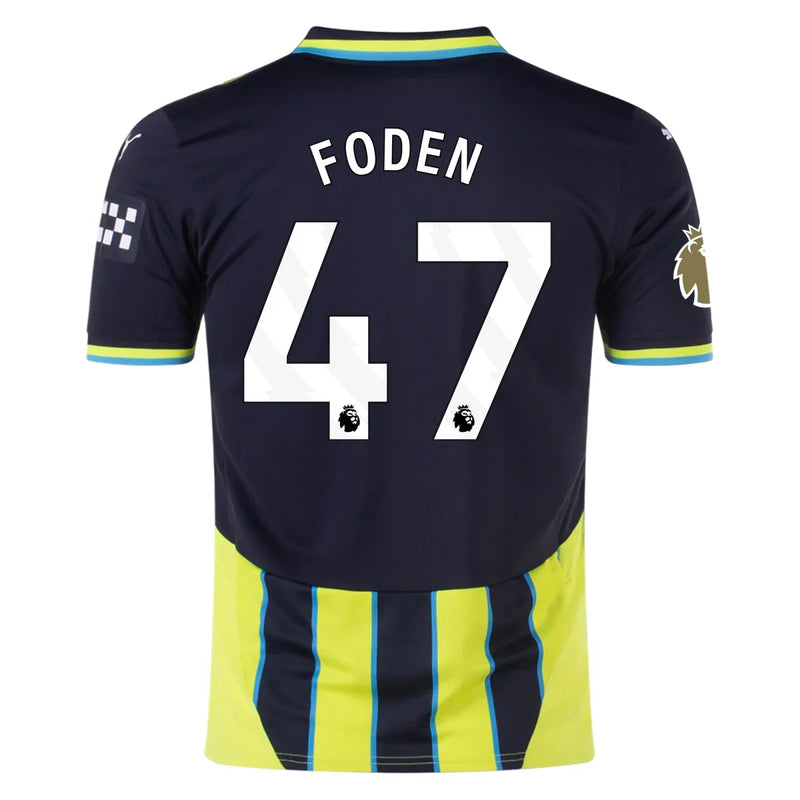 Phil Foden Manchester City 24/25 Away Jersey