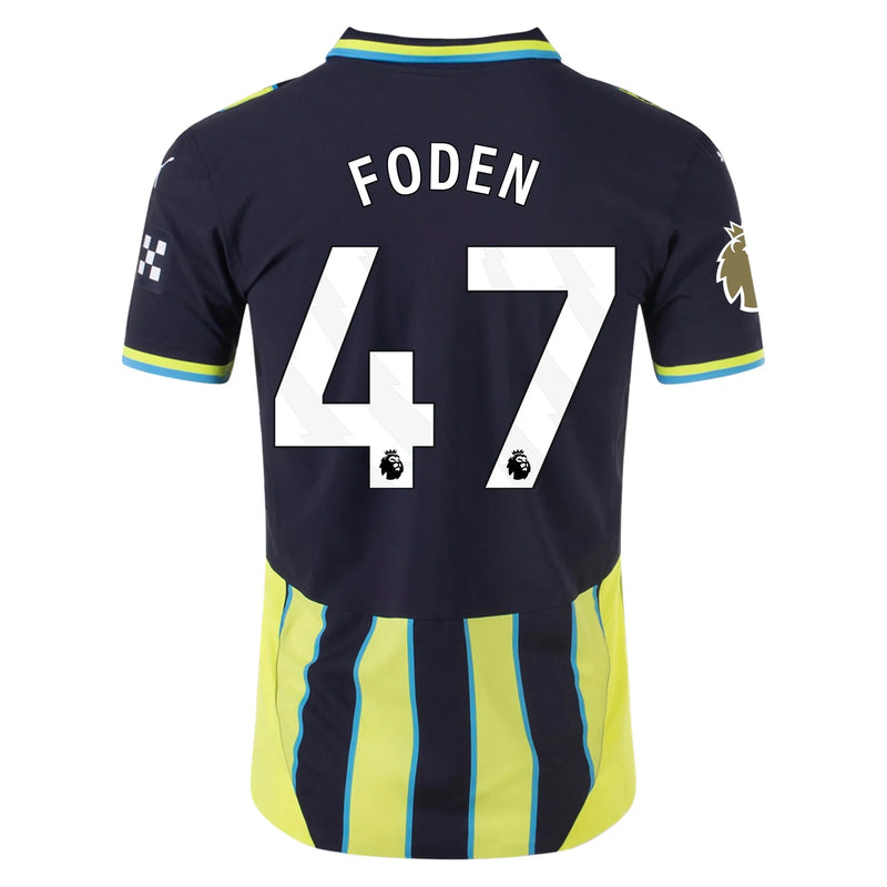 Phil Foden Manchester City 24/25 Away Jersey Authentic