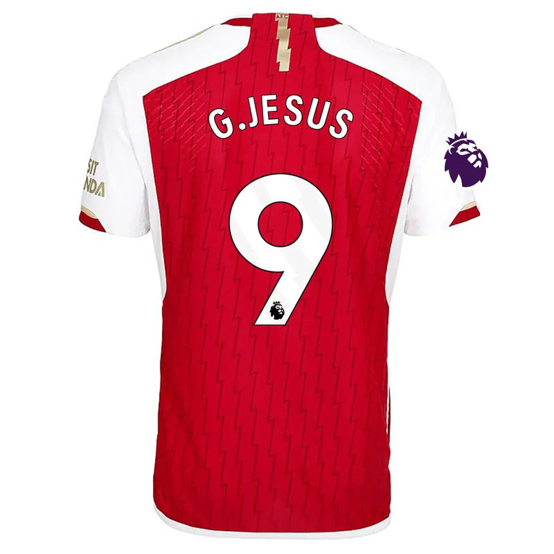 Gabriel Jesus Arsenal 23/24 Authentic I Home Jersey