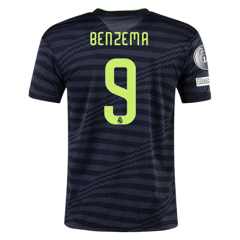 Karim Benzema Real Madrid 22/23 UCL III Third Jersey