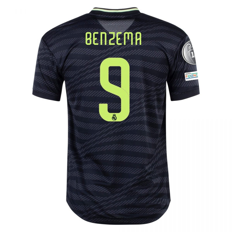 Karim Benzema Real Madrid 22/23 UCL Authentic III Third Jersey