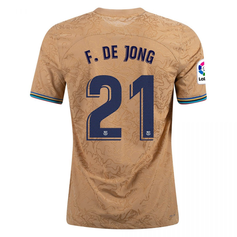 Frenkie de Jong Barcelona 22/23 Authentic II Away Jersey