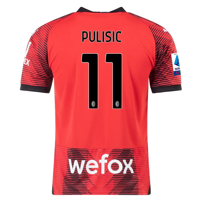 Christian Pulisic AC Milan 23/24 I Home Jersey