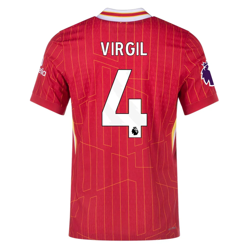 Virgil van Dijk Liverpool 24/25 Authentic I Home Jersey