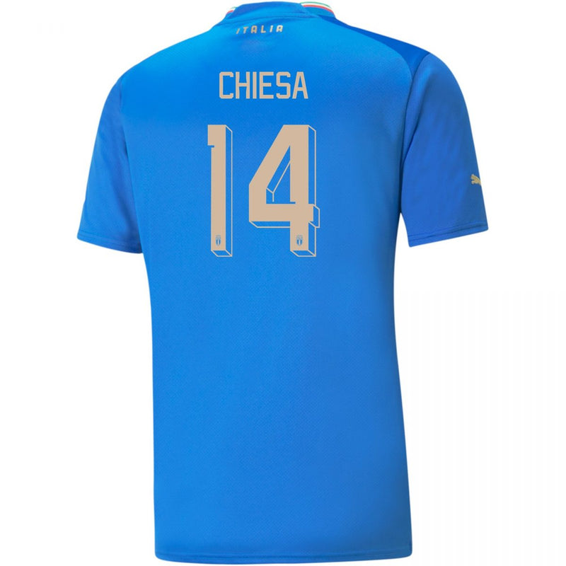 Federico Chiesa Italy 22/23 I Home Jersey