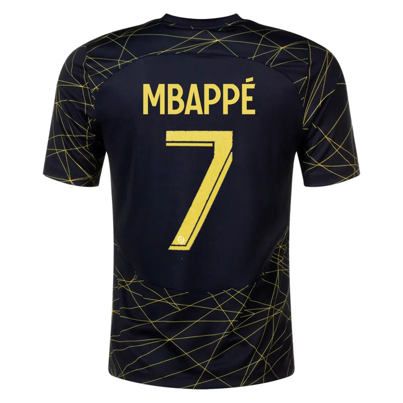 Kylian Mbappé Paris Saint-Germain (PSG) 22/23 IV Fourth Jersey