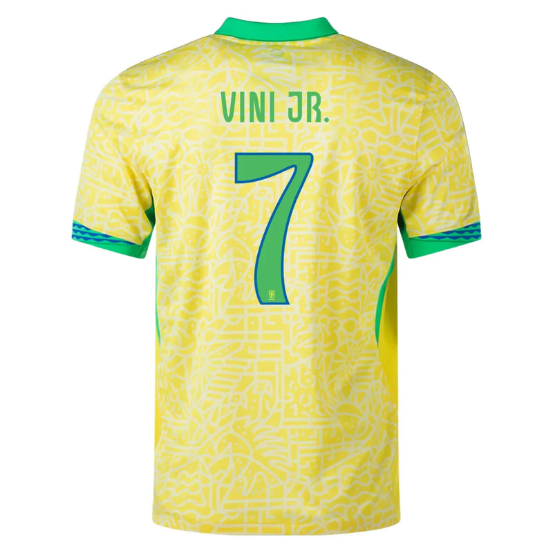 Vinicius Jr. Brazil 24/25 Authentic I Home Jersey