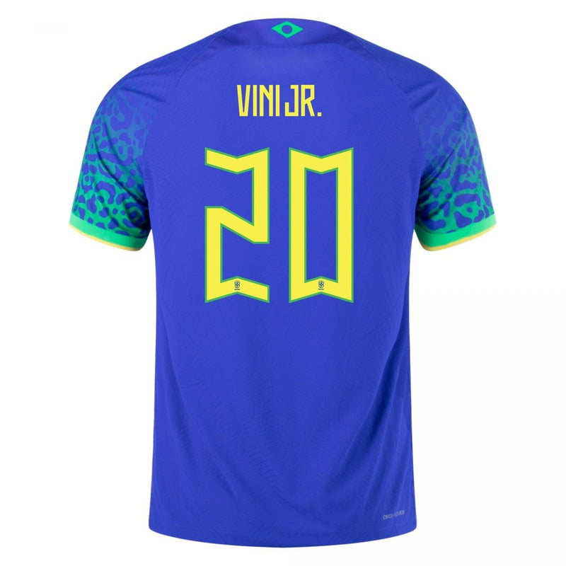 Vinicius Jr. Brazil 22/23 Authentic II Away Jersey