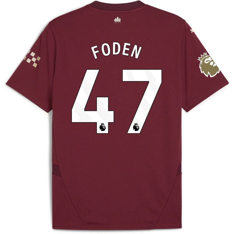 Phil Foden Manchester City 24/25 III Third Jersey