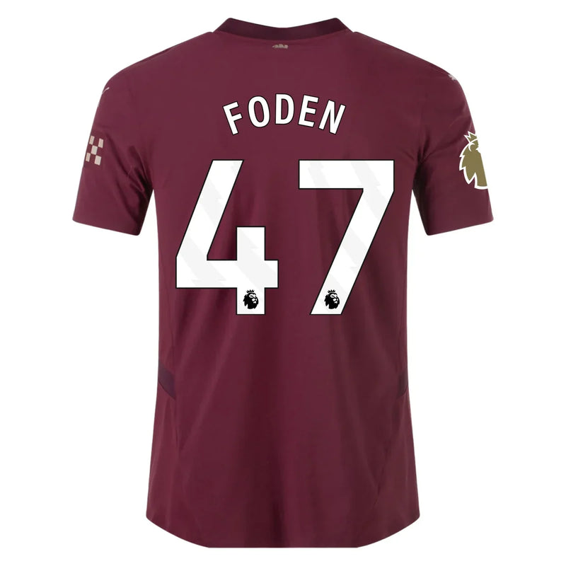 Phil Foden Manchester City 24/25 Authentic III Third Jersey